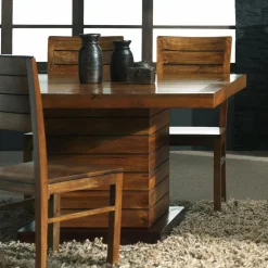 Bois & Chiffons Chaises^Chaise bois massif manguier herods marron - 45x45x98 cm