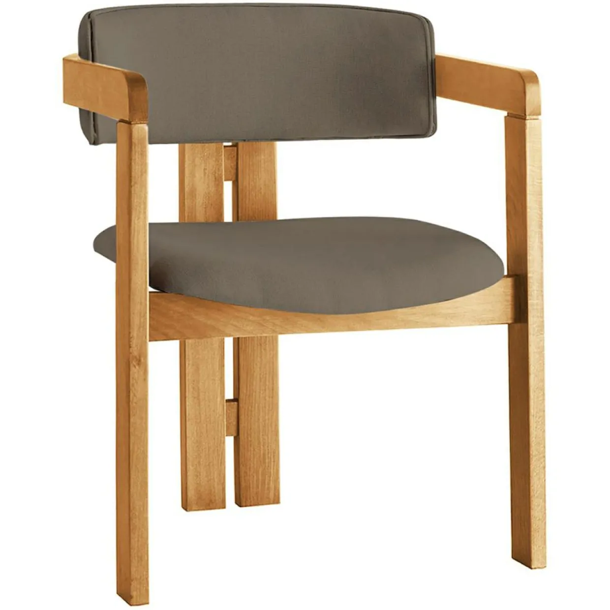 Wooden Art Chaises^Chaise Co chêne/marron - 58x76x49 cm