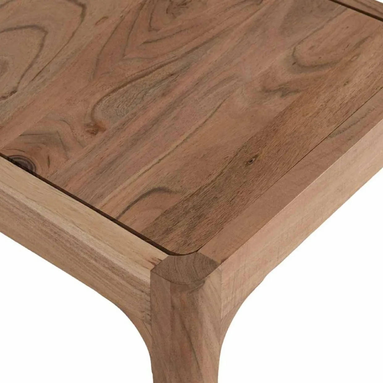 Bois & Chiffons Chaises^Chaise exotique naturelle acacia arad marron - 43x50x85 cm