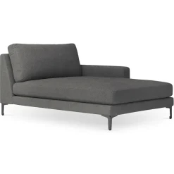 Chaise Longue Droite Venus gris foncé - 160x104x90 cm-Mazzini Sofas Hot
