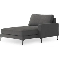 Chaise Longue Droite Venus gris foncé - 160x104x90 cm-Mazzini Sofas Hot