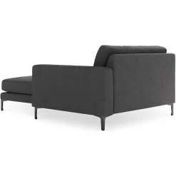 Chaise Longue Droite Venus gris foncé - 160x104x90 cm-Mazzini Sofas Hot