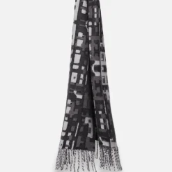 Femme Petrusse Echarpes, Foulards^Écharpe 100% Cachemire Arsene grise - 33x190cm