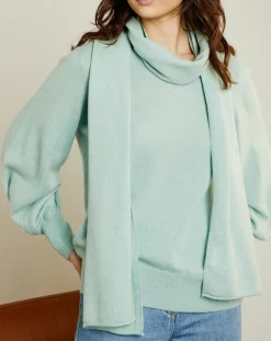 Femme Miss Cashmere Echarpes, Foulards^Écharpe 100% Cachemire Margaux amande