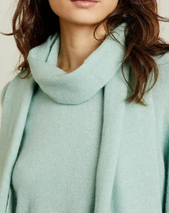Femme Miss Cashmere Echarpes, Foulards^Écharpe 100% Cachemire Margaux amande
