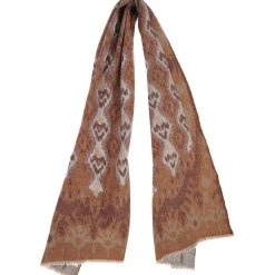Femme Petrusse Echarpes, Foulards^Écharpe 100% Laine Ikat desert - 65x220 cm