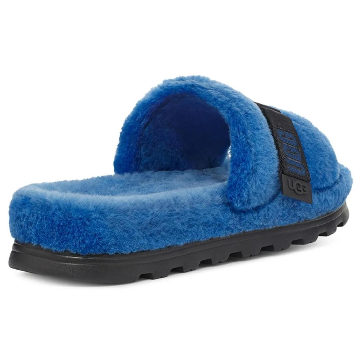 Homme Ugg Chaussons^Chaussons en Peau de Mouton Fluff Up bleues