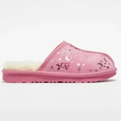 Chaussons en Velours de Cuir fourrés Keegan roses-Ugg Clearance