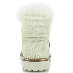 Chaussures de Montagne en Poulain Clarissa blanches-Kimberfeel Best