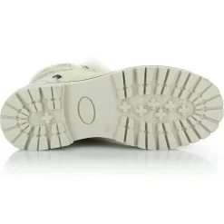 Chaussures de Montagne en Poulain Clarissa blanches-Kimberfeel Best