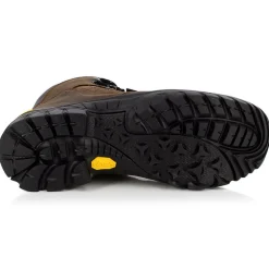Homme Kimberfeel Boots^Chaussures de Trek en Cuir Zermath marron