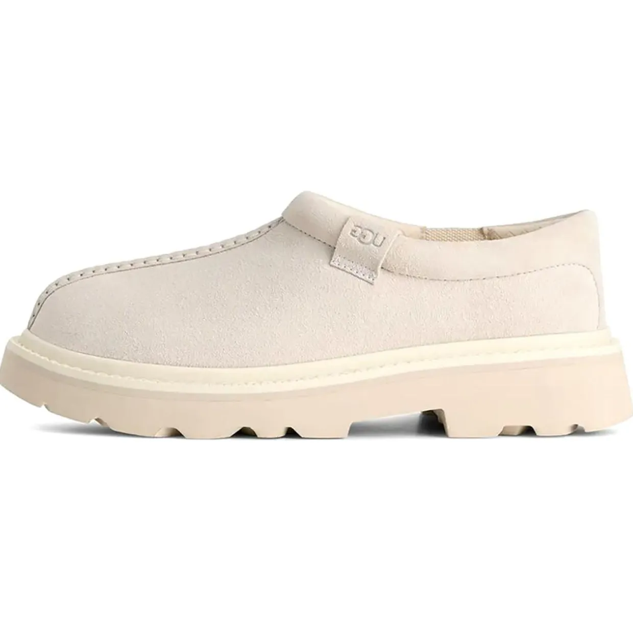 Chaussures en Velours de Cuir Tasman Lug gris clair/écru-Ugg Outlet
