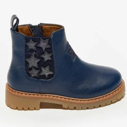 Enfant Apologie Fille^Chelsea boots en Cuir Boutchou marine