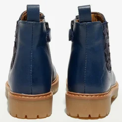 Enfant Apologie Fille^Chelsea boots en Cuir Boutchou marine