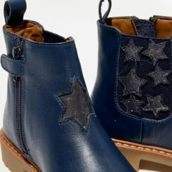 Enfant Apologie Fille^Chelsea boots en Cuir Boutchou marine