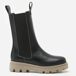 Chelsea boots en Cuir Lia noires-Flattered Outlet
