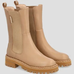 Chelsea Boots en Cuir Onna beiges-Liu-Jo Sale