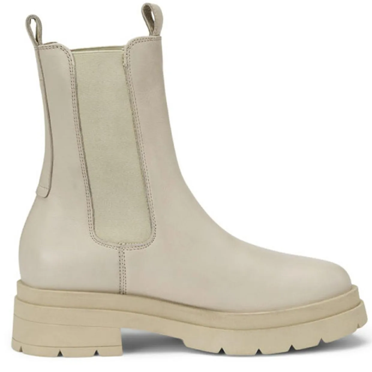 Chelsea Boots en Cuir tige haute beiges-Marc O'Polo Hot