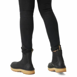 Femme Sorel Bottines^Chelsea boots en Velours de Cuir Hi-Line noires