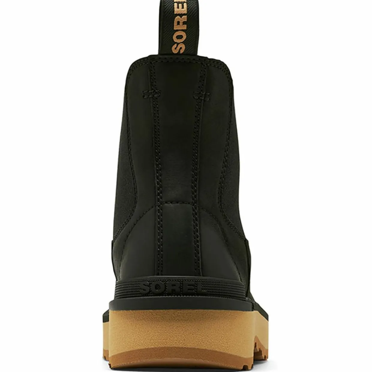 Femme Sorel Bottines^Chelsea boots en Velours de Cuir Hi-Line noires
