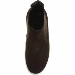 Chelsea Boots en Velours de Cuir Street marron-Clarks Sale