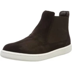 Chelsea Boots en Velours de Cuir Street marron-Clarks Sale