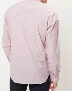 Homme Marc O'Polo Chemises^Chemise à carreaux regular fit rose/blanc