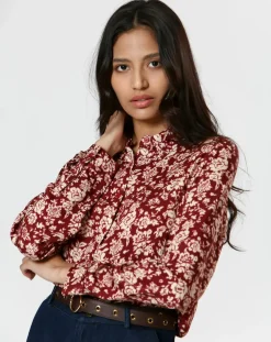 Femme The Korner Chemises^Chemise Charlie rouge