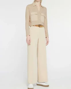 Chemise 100% Coton Bio O-Selection beige moyen-Yerse
