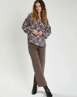 Chemise Inaya multicolore-The Korner Sale