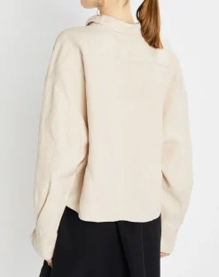 Femme Marc O'Polo Chemises^Chemise 100% Lin manches longues Poche beige