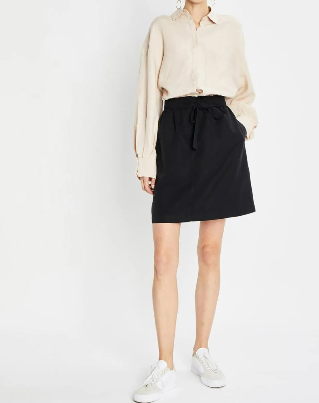 Femme Marc O'Polo Chemises^Chemise 100% Lin manches longues Poche beige