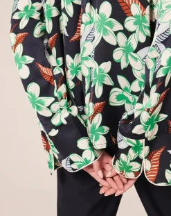 Chemise à motif fleurs nocturne-Tara Jarmon Clearance