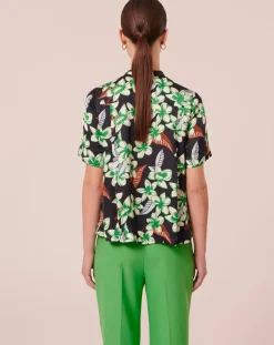 Femme Tara Jarmon Chemises^Chemise à motif fleurs nocturne