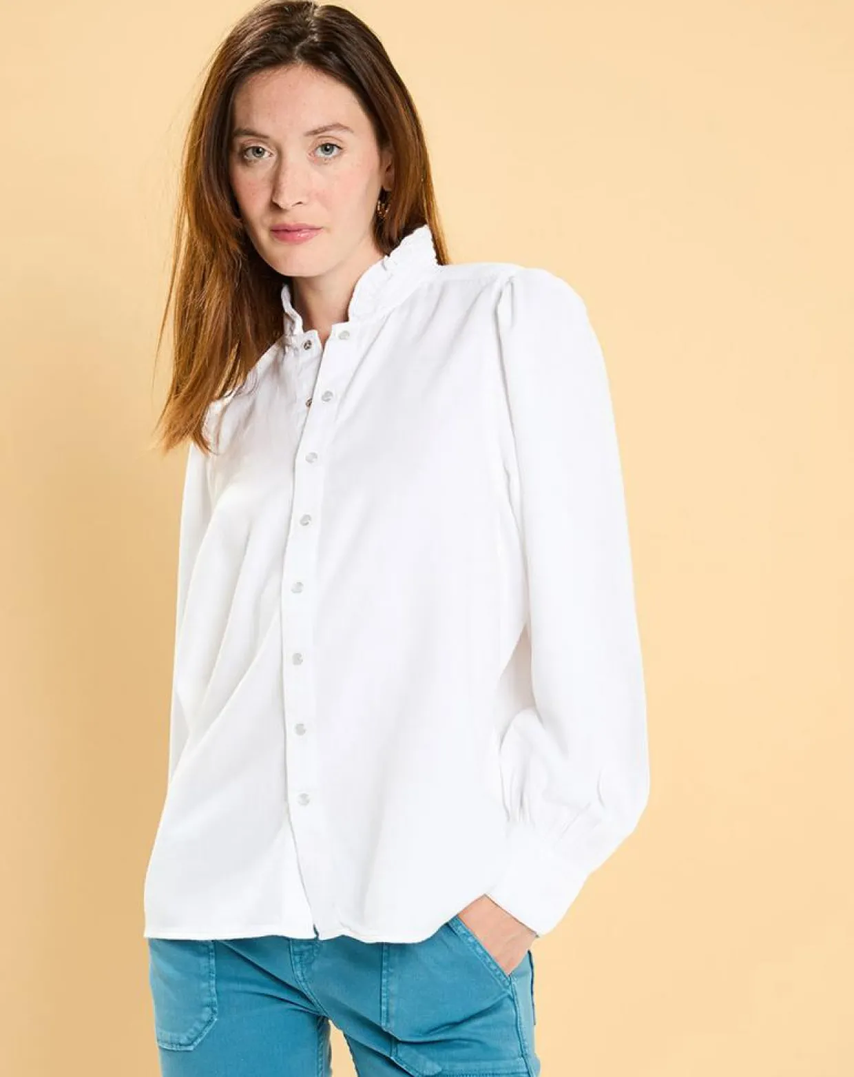 Chemise Arielle blanche-Acquaverde Online