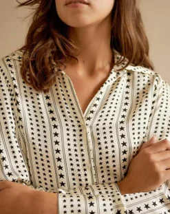 Femme Belair Tops Et Blouses^Chemise Babou imprimée écrue