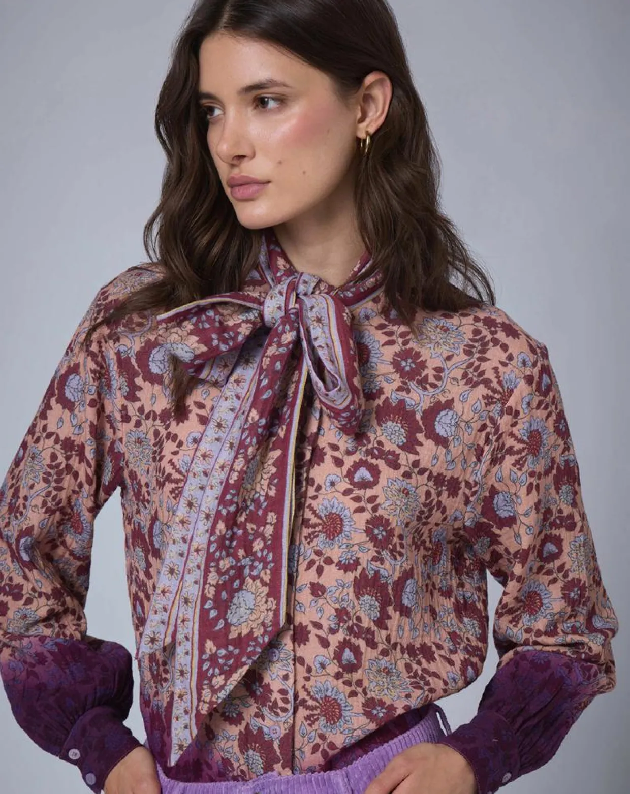 Femme Manoush Chemises^Chemise Bohemian Hindi camel