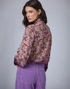 Femme Manoush Chemises^Chemise Bohemian Hindi camel