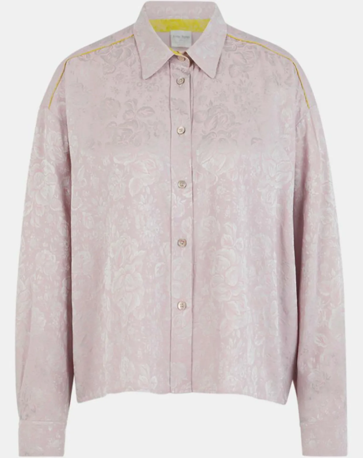 Chemise Boxy Jacquard mauve-Forte forte New