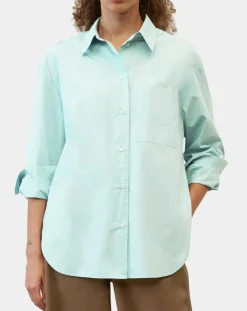 Femme Marc O'Polo Chemises^Chemise boyfriend bleu clair
