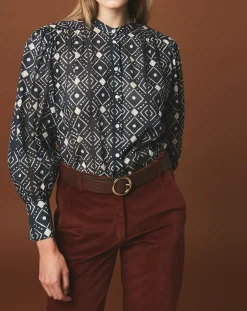 Chemise Calypso marine-Hartford Sale