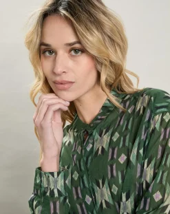 Chemise Camu verte-Hartford Online