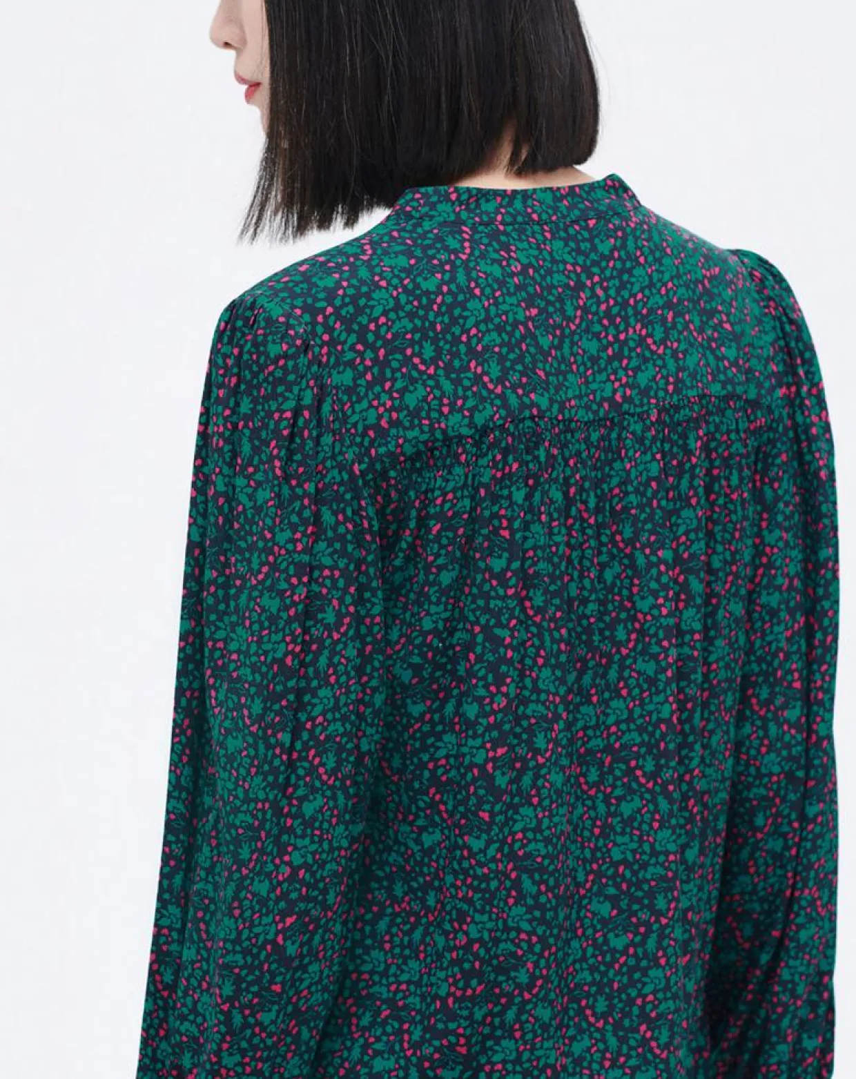 Chemise Candy imprimée lagon-Caroll