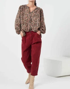 Femme See u Soon Chemises^Chemise Chérimole imprimée noir/marron