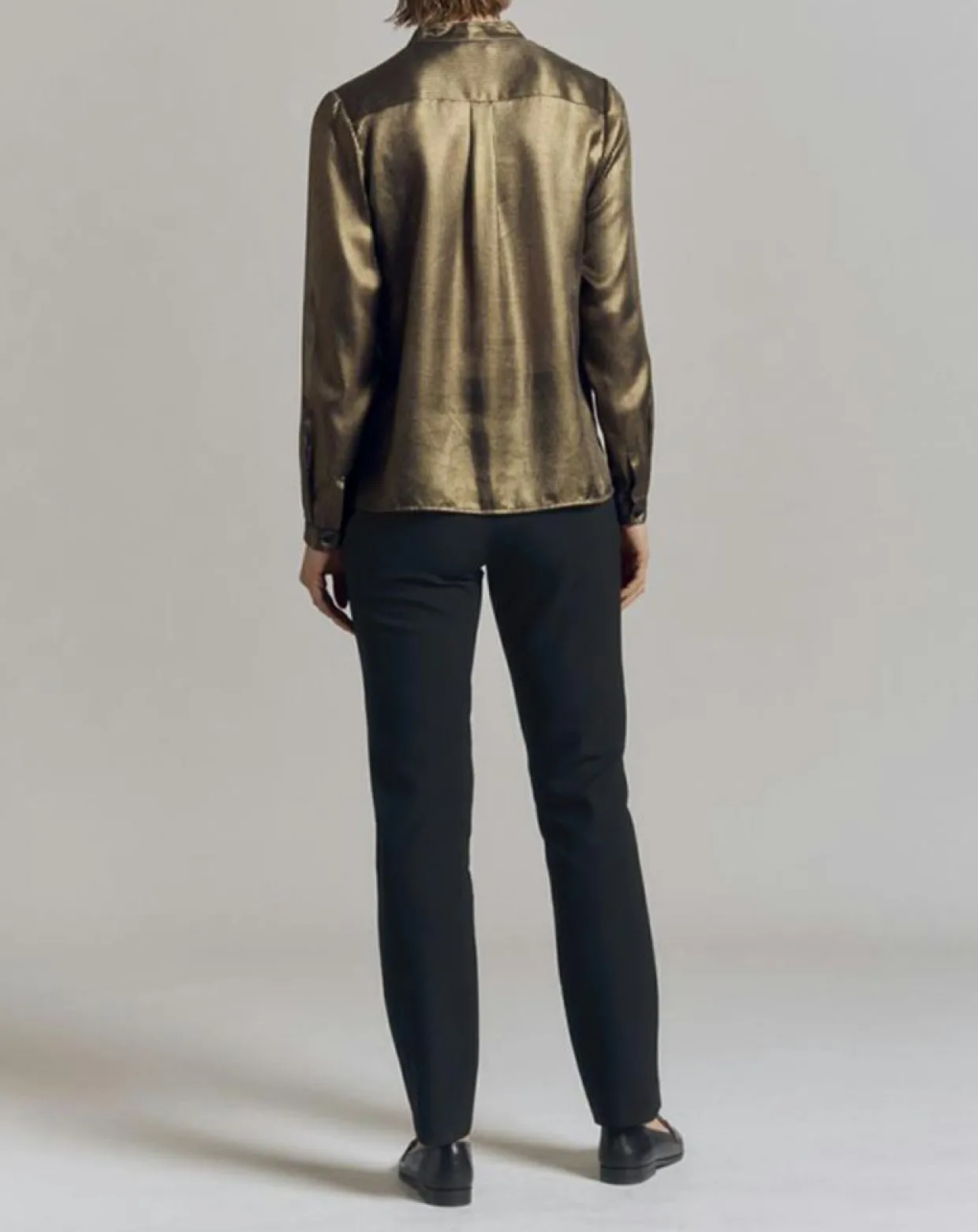 Femme Devernois Chemises^Chemise Christmas dorée