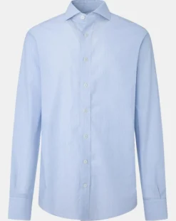 Homme Hackett London Chemises^Chemise Classic Fit rayée bleu ciel