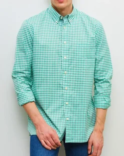 Homme Hackett London Chemises^Chemise classique vert/blanc