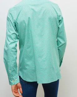 Homme Hackett London Chemises^Chemise classique vert/blanc