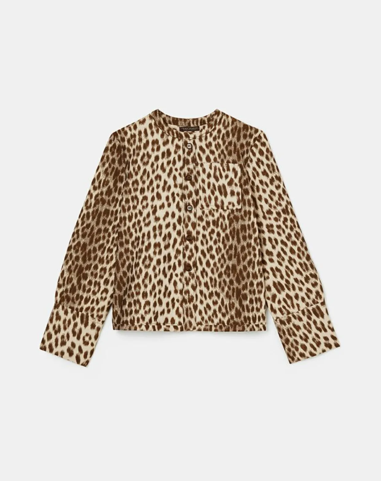 Chemise Coco léopard chocolat-Tara Jarmon Online