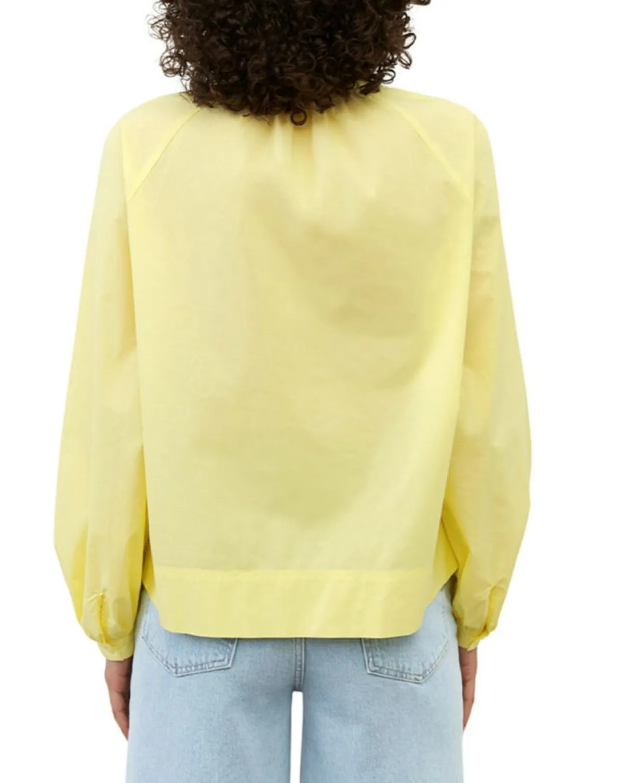 Femme Marc O'Polo Chemises^Chemise Col V en Coton Bio jaune